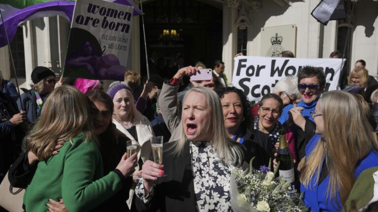 UK Supreme Court rules legal definition of a ‘woman’ is based on biological sex