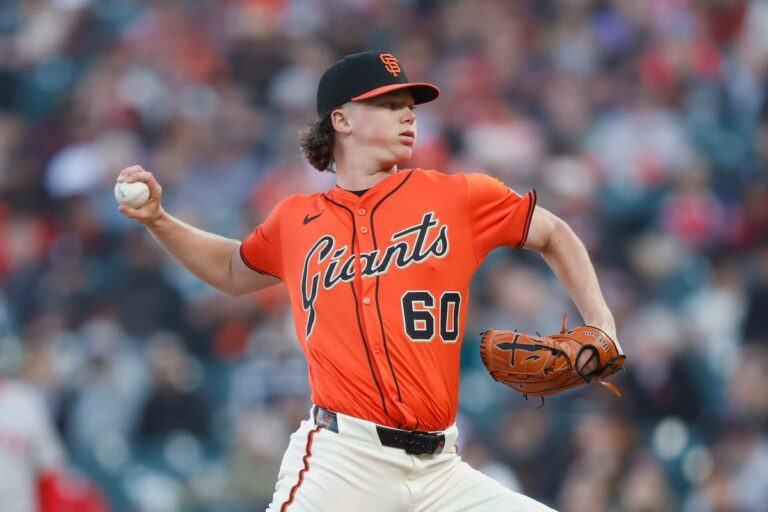 Giants’ Hayden Birdsong plunks Otto Lopez in finale of combative series against Marlins