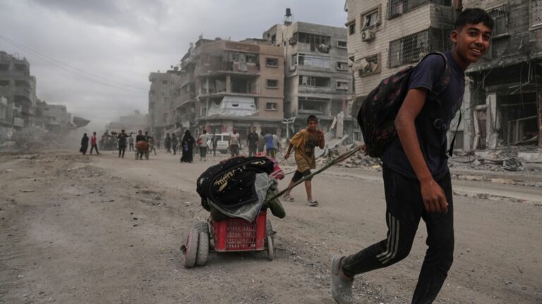 Palestinians journey back home as aid convoys start to enter Gaza