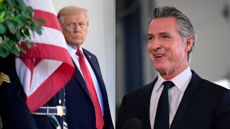 Gavin Newsom Trolls Trump With AI ‘Piggy’ Pics After President Insults Reporter