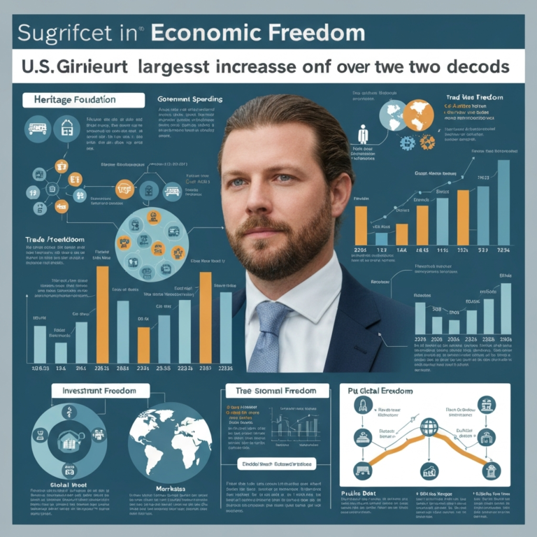 US economic freedom surges in biggest annual increase in over two decades