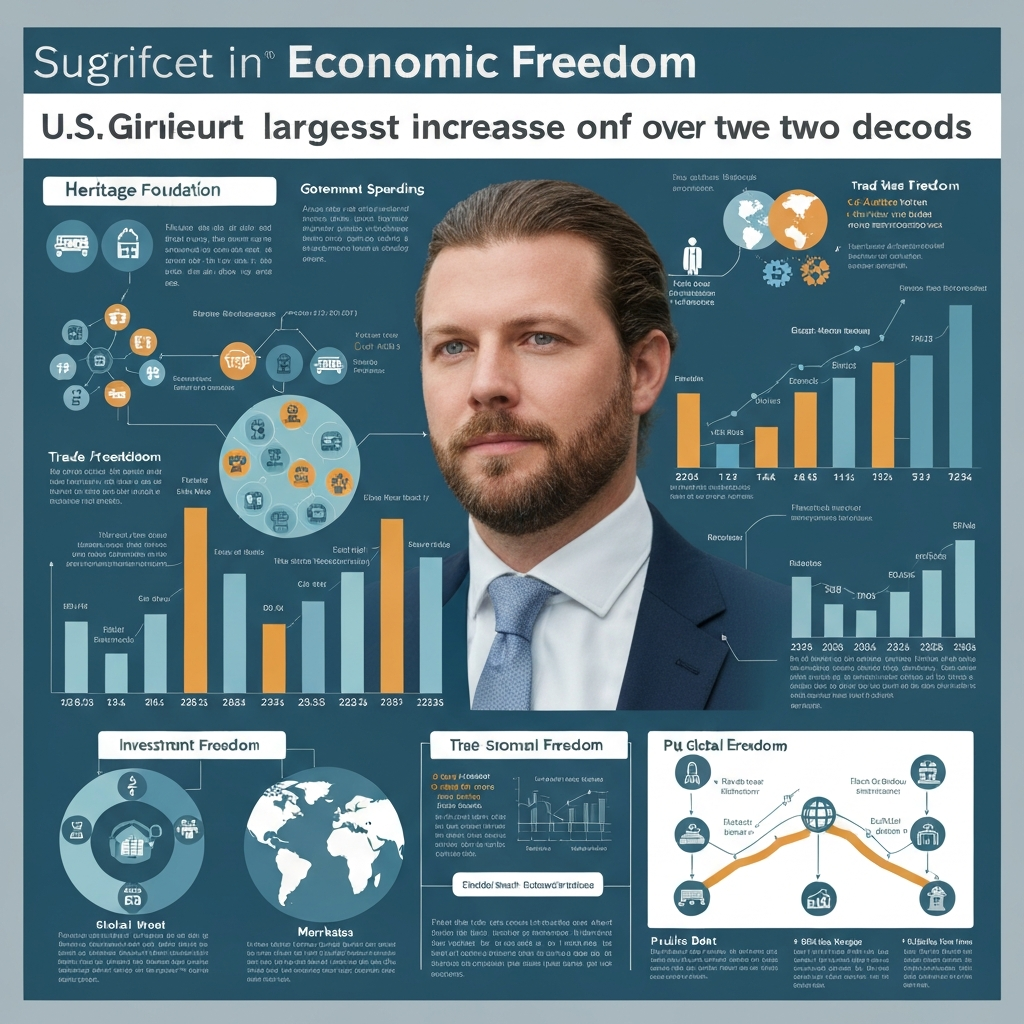US economic freedom surges in biggest annual increase in over two decades