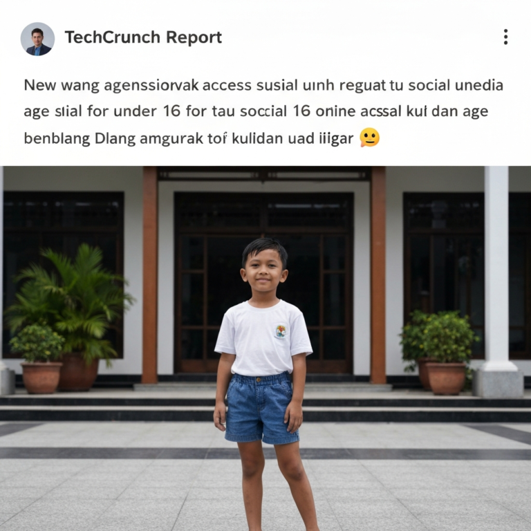 Indonesia moves to restrict social media access for children under 16