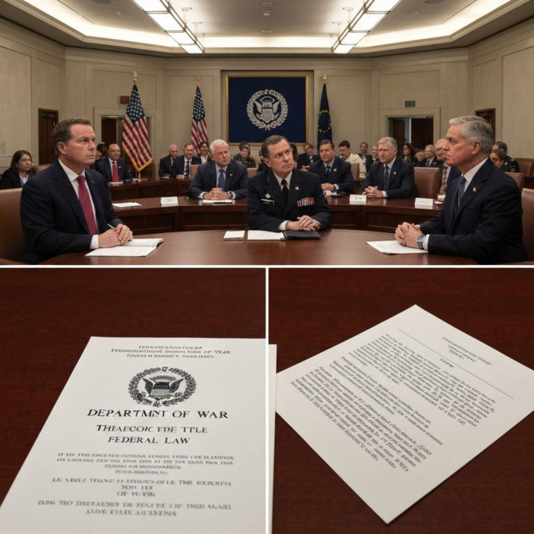 Department of War branding is new, but the legal title hasn’t changed