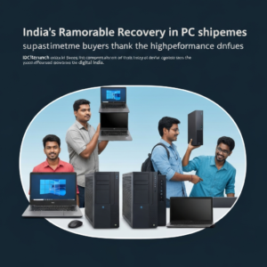 India PC shipments surpass pandemic peak as first-time users upgrade