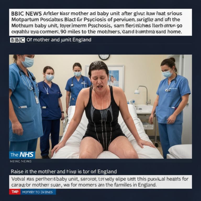 Sent 90 miles after giving birth while ‘soaked in urine’