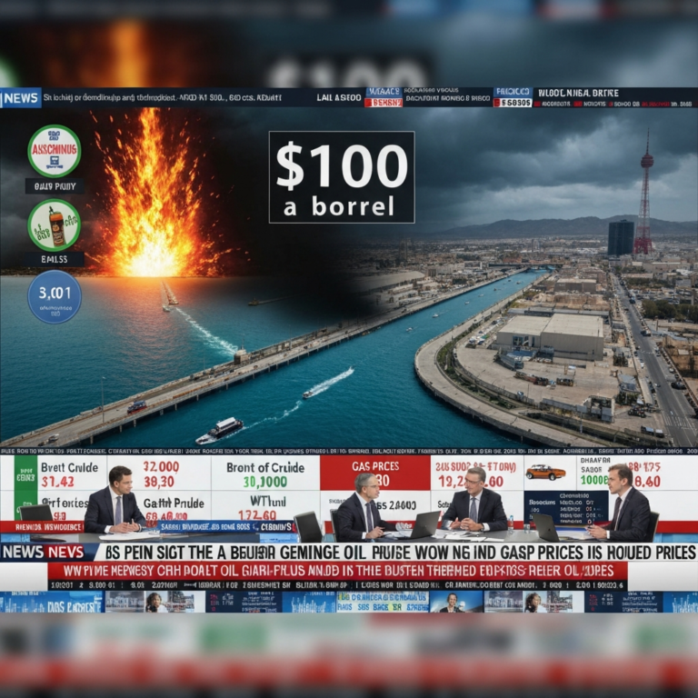 Oil Surges Past $100 as Middle East Conflict Jolts Global Energy Markets