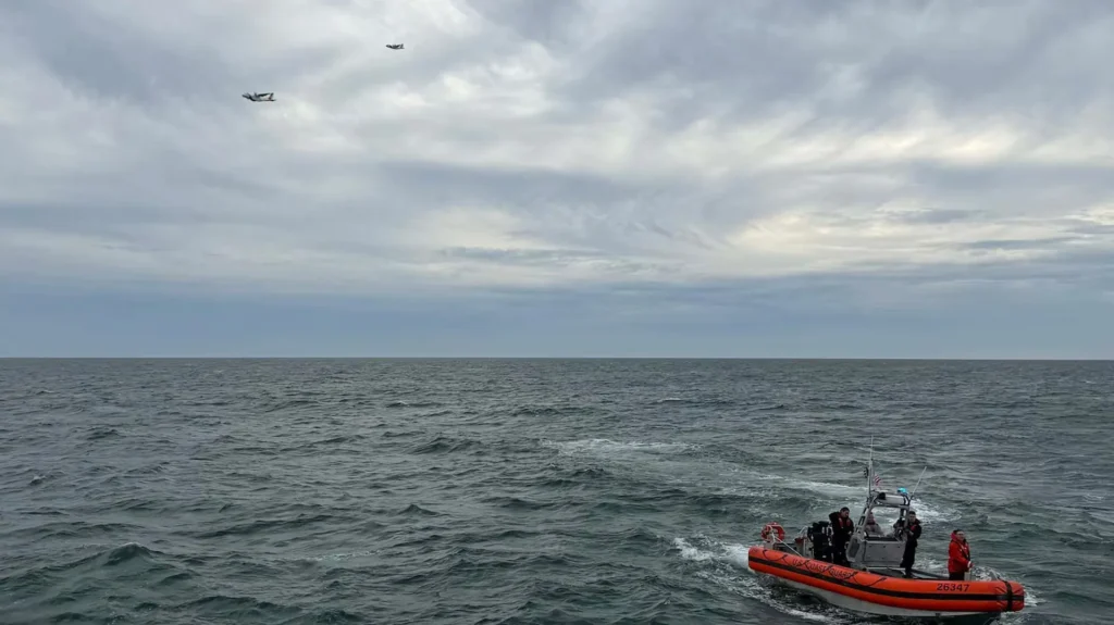 Coast Guard Searches Debris Field Off Nantucket for Six Missing After Air Ambulance Disappears